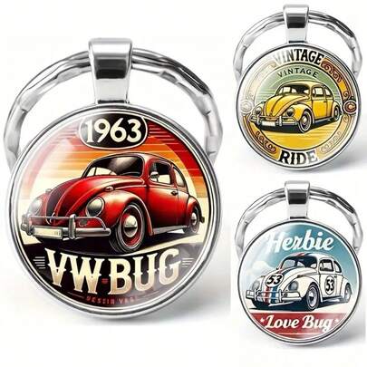 1个钥匙扣，新款时尚个性化造型钥匙扣吊坠，适合节日庆典时作为礼物赠送朋友，轻巧耐用的金属合金材质，造型可定制，完美适用于日常车钥匙、包包挂饰或桌面装饰，是送给男女的优雅礼物，也是派对回礼或商务礼品的理想之选，可搭配手提包、背包和钥匙扣，做工精良，日常佩戴皆宜。