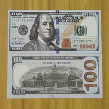 100 件假钱，8 种不同的美元样式 - 逼真的美元货币适用于活动、派对、婚礼和教育目的 - 包括 $100、$50、$20、$10、$5、$1、$0.25 和 $0.10 - 非常适合电影道具、派对钱和礼物、活动道具 | 逼真的货币 | 详细设计，货币道具，非常适合房间装饰