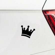 Pegatinas decorativas con diseño de corona, adecuadas para ventanas de coche, espejos retrovisores, carrocería del coche - Unitalla - Ver 1