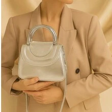 Elegant Julia Women's Bag With 2 Handles - 銀色 - 查看 2