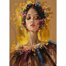 1 buc Pictură de artă portret Copertă Serie Temă Canvas Imprimare Modă Pop Artă de perete Postere Culori Mural Studio Decor Acasă Fără cadru