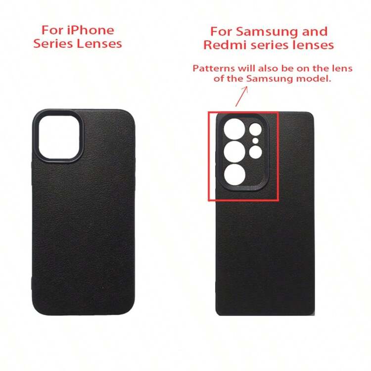 1pc TPU Material Elegant Blue Floral Full Screen Pattern Phone Case Compatible With IPhone/Phones - White - View 7