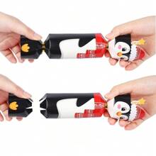 24件圣诞拉炮糖果盒卡通设计圆形纸质礼盒圣诞节圣诞装饰品圣诞睡衣圣诞礼物圣诞装饰 - 彩色 - 查看 2