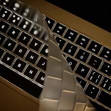 SDYIGOE TPU Material Keyboard Cover, High Transparency, Ultra Thin, Suitable For Macbook Pro And Air Full Series M4 M3 M2 M1 Chip 12 13 14 15 16 Inch Apple Laptop Keyboard Protector, Comes With 15mm Thick Hard Card Board Packaging, Provides Great Protection