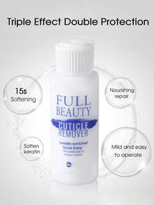 2件/套 指甲死皮软化剂 60毫升 指甲角质软化剂 角质去除工具 美甲凝胶抛光死皮钢推 指甲护理 - 白色 - 查看 3