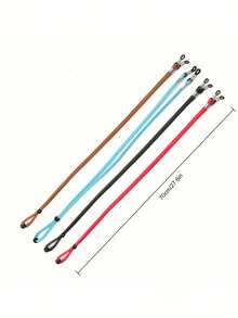 1pc Men's Suede Eyeglass Strap, Adjustable Anti-Slip Eyeglasses Cord, Eyewear Lanyard - A - View 8