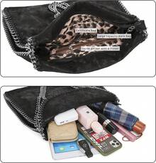 JOTHIN Large Tote Bag Women Crossbody Bags Chain Womens Purse Designer Handbags Shoulder Bag(Black) - 1 - Xem 7