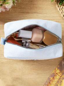 个性化伴娘礼物、新娘派对礼物、化妆包、定制化妆包、旅行化妆包、圣诞礼物、女士礼物、个性化文字、带名字的个性化化妆包、定制化妆包收纳袋、字母组合化妆包、伴娘包、女士盥洗用品化妆品收纳袋、母亲节礼物、伴娘礼物、生日礼物、化妆师收纳袋 - 彩色 - 查看 4