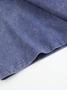 Women's Washed Cotton T-Shirt Coquette Apple Painted Design Soft And Breathable Fabric, Machine Washable Spring And Summer Daily Stylish Tops The Best Gift For A Friend