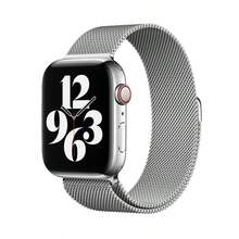 Stainless Steel Milanese Loop Band Compatible With Apple Watch Dial Of 38mm 40mm 41mm 42mm 44mm 45mm 49mm, Replacement Band Compatible With Iwatch Series 9, Ultra 2, SE, Ultra, 8 7 6 5 4 3 2 1