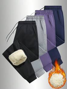 Platform Strict Selection - Winter Women's Outdoor Casual Sport Running Trousers, Soft And Comfortable Fabric, Suitable For Outdoor Jogging, Exploration, Camping, One Pair To Last The Whole Winter,Fleece