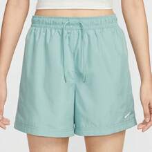 Nike 女士 AS W NSW MR ESSNTL WVN SHORT 梭织短裤 FV7558-017 - 綠色 - 查看 1