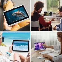 COLORROON Android Tablet, Quad-Core Processor, 6GB RAM (2 + 4GB, Expandable To 128GB), High-Definition IPS Display, Dual Cameras, Stereo Speakers, Wi-Fi, 32GB ROM - Suitable For Work And Entertainment - Màu Hoa hồng đỏ - Xem 5