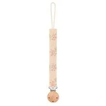 1pc Pacifier Chain With Printed Floral & Geometric Pattern, Fashion Baby Pacifier Clip Holder, Wooden 3-Hole Pacifier Clip, Suitable For Baby Boys And Girls, Daily Use Gift - Multicolor - View 18