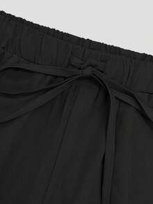 Women's Surgical Gown Navy Blue Suit, Breathable High Quality Fabric, Sports Nursing Work Clothes, With Pockets, Multi-Pocket Design, Trouser Hem Slits, Wholesale Fashion Surgical Gown Suit Dental Hospital Uniform Suit Solid Color Surgical Gown Suit Women's Jogging Pants Suit Laboratory Hospital Pet Care - 黑色 - 查看 8