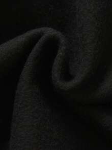 2024 New Autumn/Winter Heart Print Casual Versatile Thermal Lined Zip-Up Sweatshirt For Tween Girls - Black - View 9