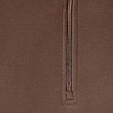 Men's Long-Sleeve Quarter-Zip Pullover Fleece Sweatshirt, Style - 中棕色 - 查看 6