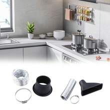 Car Carbon Pattern Air Inlet - Front Bumper Intake Pipe, Heat Dissipation - Silver - View 5