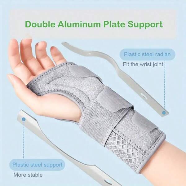 1pc Wrist Brace For Carpal Tunnel Syndrome, Wrist Support, Adjustable Wrist Splint, Night Wrist Support For Carpal Tunnel