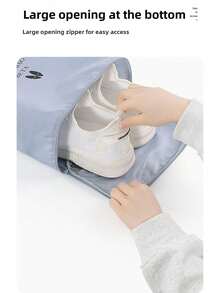 Bộ 1 túi đựng giày màu hồng, xám, xanh dương, trắng, túi đựng giày thể thao, du lịch, túi đựng giày chống ẩm, chống ố vàng cho ký túc xá sinh viên, túi đựng giày du lịch có dây rút, túi đựng giày chống bụi, đồ dùng cần thiết cho cả nam và nữ, đồ dùng cần thiết cho du lịch trên tàu biển, đồ dùng cần thiết cho kỳ nghỉ. - Nhiều màu - Xem 7