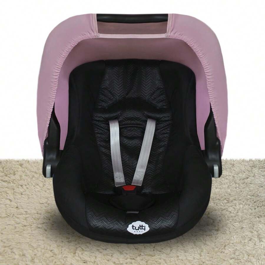 Universal Baby Car Seat Canopy For Girls And Boys - 乾枯玫瑰色 - 查看 1