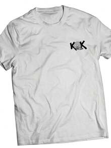 Camiseta Feminina Gola Redonda Estampa Cristã ELE RESSUCITOU Blusa em Algodão