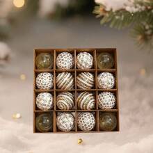 Fall Ornaments For Christmas Trees, Christmas Balls Ornaments, Plastic Christmas Tree Ornaments Balls, Hanging Decorations For Holiday Wreath Party Christmas Tree Decor