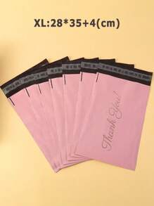 10/20/50/100个精美粉色‘谢谢’礼品袋 自粘防水密封设计 快递袋 全新料加厚打孔袋 粉色包装袋 自粘袋 防水袋快递袋 加厚物流快递包装袋 邮寄袋 适用于派对礼品包装 - 彩色 - 查看 26