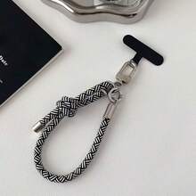 Dây đeo điện thoại đeo cổ tay có thể điều chỉnh, dây đeo cổ tay có móc kim loại cao cấp, tối giản và đa năng, dây chống trộm khi đi du lịch nước ngoài - Nhiều màu - Xem 11