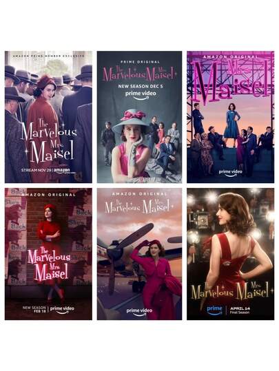 The Marvelous Mrs. Maisel Poster Decorative Paintings Painting On Canvas Room Decor Bedroom Decoration Home Print Wall Art