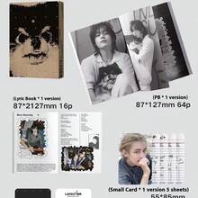 KEYCEO 55 miếng dán ảnh hỗ trợ, áp phích Kim Taehyung, album Kim Taehyung, album mới của Gidle Girl Love Japan Electronic Special MINI7, thẻ ảnh ba chiều hai mặt LOMO Card, album mini bộ sưu tập Hallyu 55 miếng - Xem 7