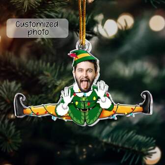 Personalized Christmas Gifts Custom Photos Couple Fun - Custom Photo Christmas Tree Ornaments Christmas Gifts Gifts For Him Fun Gifts Unique Gifts Christmas Tree Decorations Christmas Gift Tree Decorations Christmas Gifts,Souvenirs,Reusable,Adorable,High-Quality,Office Decor