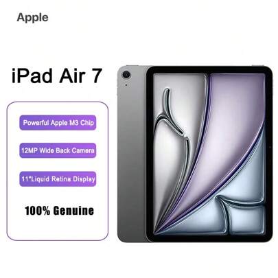 Apple 2025 IPad Air 11-Inch – Apple M3 Chip, Liquid Retina Screen, Extended Battery Life. Perfect For Work, Learning & Creativity.