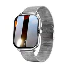 Orologio smartwatch universale 2025 per uomini e donne, smartwatch da donna con schermo ad alta definizione, schermo a colori curvo da 1,83 pollici ad alta definizione, touch screen completamente funzionale, smartwatch sportivo compatibile con più lingue, funzione di ricarica senza fili, lettore musicale, funzione di chiamata telefonica, notifiche di messaggi, adatto per Android e iOS, per scuola, sport, riunioni