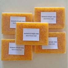 Lemon Turmeric Kojic Soap Fragrance - Curcuma Soap, Jabon De Curcuma, Honey Lemon Turmeric Soap Face And Body