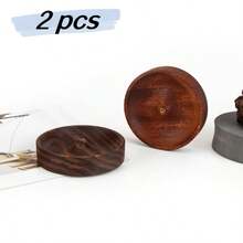 1/2/45 chiếc lư hương gỗ óc chó/gỗ mun, giá đỡ que hương, lư hương/giá đỡ/chân đế bằng gỗ, que hương thủ công, que hương/hương trầm/que hương cổ điển sáng tạo, thích hợp cho việc tạo hương thơm trong nhà và thiền định. - màu nâu - Xem 12