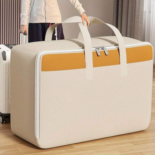 Multi-Color Large Capacity Storage Bag, Thickened Dust-Proof Moisture-Proof Wardrobe Clothes Quilt Organizer Bag, Moving Packing Luggage Bag