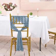 Cheesecloth Chair Sashes Aisle Decorations Light Pink 10/20 Packs, Chair Bow Designed Decorative Chair Cover Chair Sashes 108 Inch For Wedding Reception Party Hotel Decoration(Beige) - Multicolor - View 10