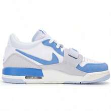 Jordan AIR  LEGACY 312 LOW (GS) Girls' Casual Versatile Sneakers For Everyday Wear Low GS White Legend Blue Kids Youth CD9054-141 - White/Platinum/Sail White/Legend Blue - View 2