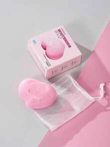 6/3/1 Vitamin C & Collagen Deep Cleansing Soap - Whitening Soap, Spot Fading Soap, Heart-Shaped Soap, Bath Soap, Pink Soap, Skincare, Facial Cleanser, Body Wash, Spot Removing & Brightening Soap, Suitable For Face, Bath And Cleaning, Handmade Soap, Rich Lather, Deep Cleansing And Moisturizing, Essential Oil Handmade Soap, Soap Net - Multicolor - View 8