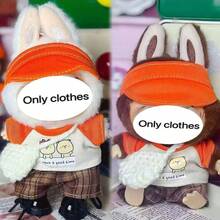 全新 1 套 15-17 厘米 吊坠皮革风格服装系列，适用于 娃娃第 1、2、3 代，适合 派对和聚会（仅服装，无鞋） - 彩色 - 查看 4