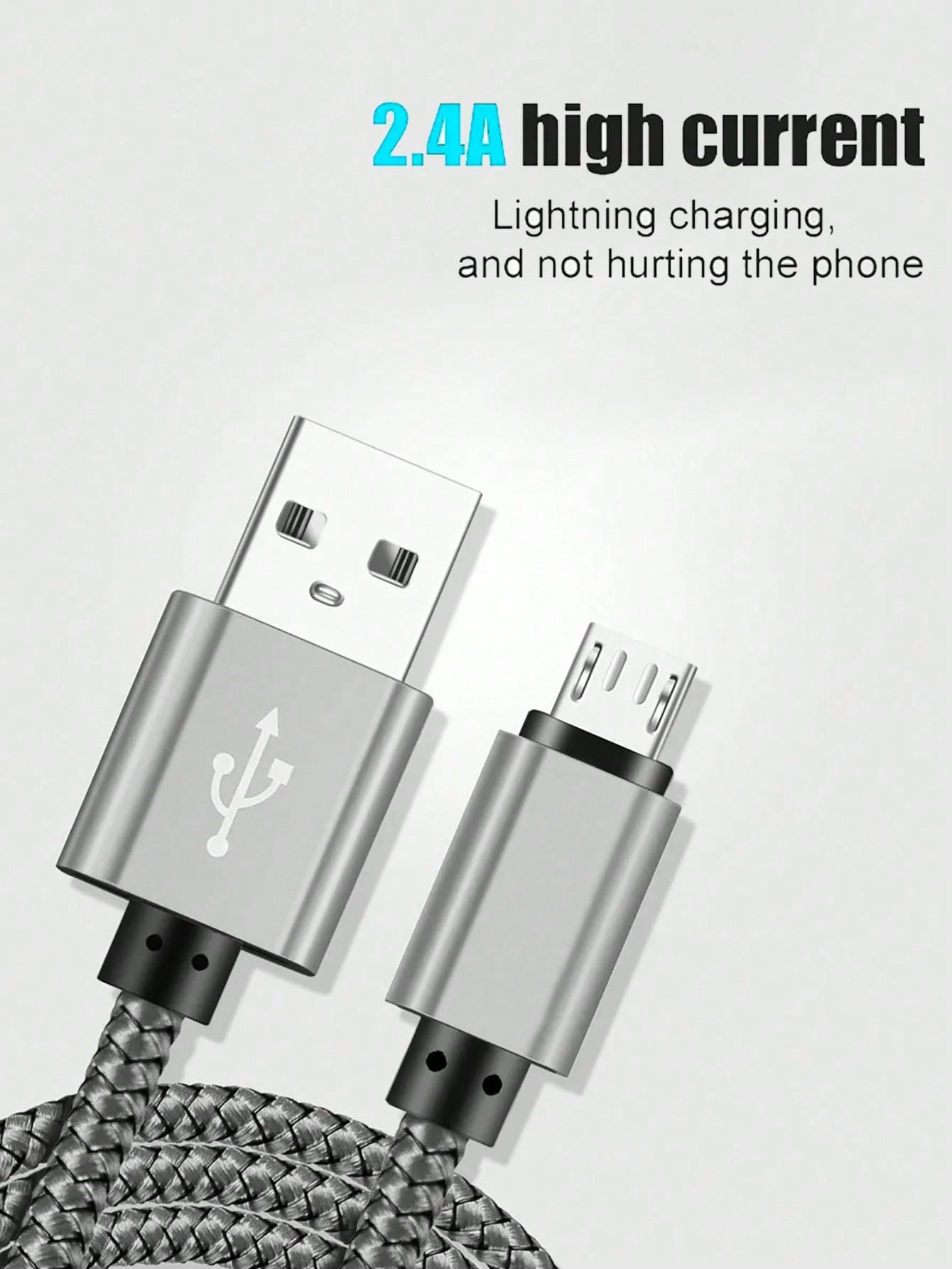 كابل شحن سريع 20 واط بطول 3 متر – متوافق مع أندروي...