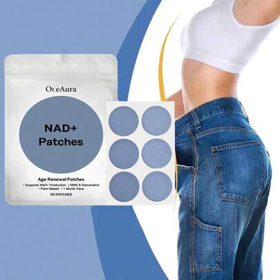 1 paquete de 30 parches para el cuidado corporal, suaves y cómodos para el manejo de la piel, convenientes y fáciles de usar para mujeres y hombres, control de peso