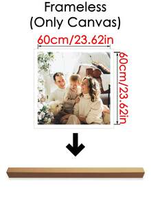 1pc Customized Large Canvas Poster, Can Be Customized For Decoration, Personalized Large Canvas Printing, Can Choose DIY Frame Or Canvas Only, Suitable For Christmas/Bedroom Decor - Cartoon - View 41