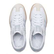 Adidas Giày thể thao SAMBA OG W đa năng dành cho nữ, phù hợp để mang hàng ngày - Xanh nhạt/trắng - Xem 5