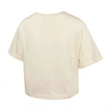 Nike Women's AS W NSW CLUB SS CROP TEE CC Short Sleeve T-Shirt, Knit Crew Neck Cropped