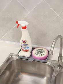 1 pieza Almohadilla de silicona para drenaje de fregadero de cocina, ideal para secar esponjas, paños de lavado de platos y mantener seca tu cocina, un artículo del hogar imprescindible, decoración del hogar, almacenamiento para fiestas y Navidad