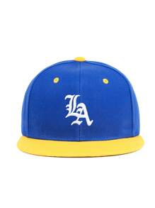 1PC Hat For Men Baseball Cap LA Alphabet Embroidered Hip Hop Cap Suitable For Street ,Outdoor,Sports,Vacation,Gift Giving. Fashion Accessory