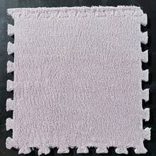 15pcs Interlocking Carpet Tiles, Bedroom Bedside Long Plush EVA Foam Puzzle Mat, Home Living Room Large Area Block Floor Rug Set - High Pile