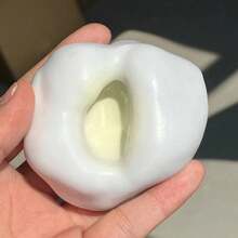 1PC可塑形冰皮糯米糕捏捏减压玩具，仿真麻糬糯米糕，好发泄玩具，适合男孩女孩玩的Tabas软包。放松的Tabas软包玩具